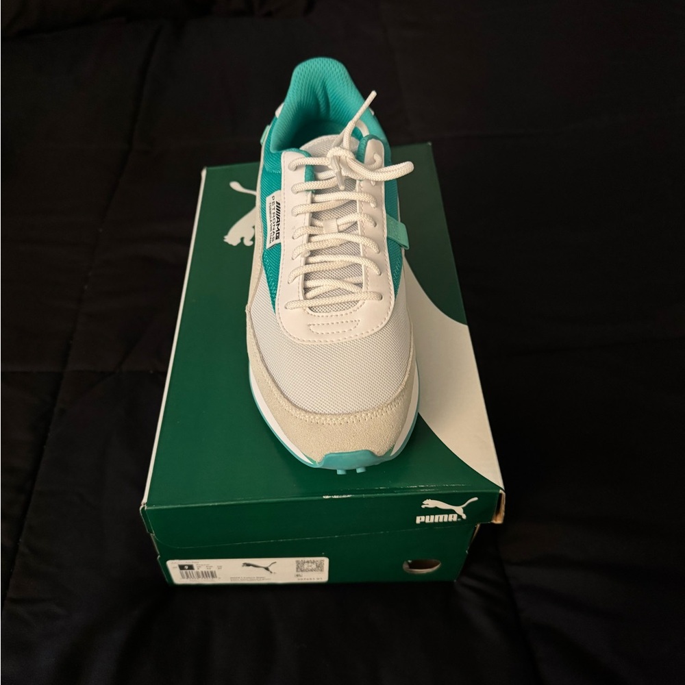 Puma Green Shoe Box